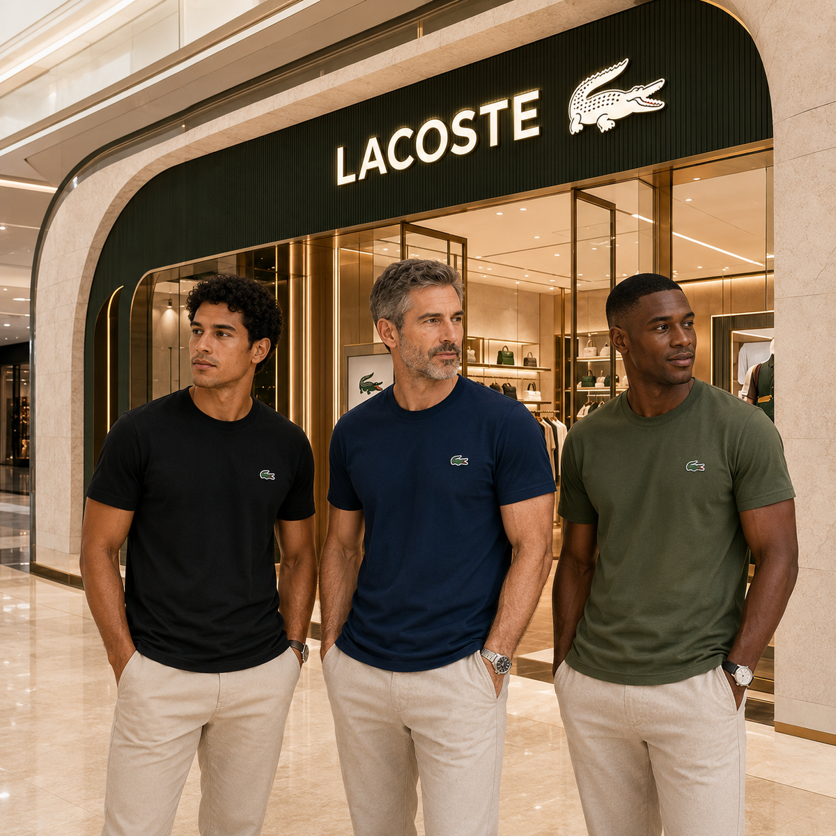 PACK 3 CAMISETAS LACOSTE – EDICIÓN PREMIUM | 70% DE DESCUENTO ¡SOLO HOY! | PAGA AL RECIBIR