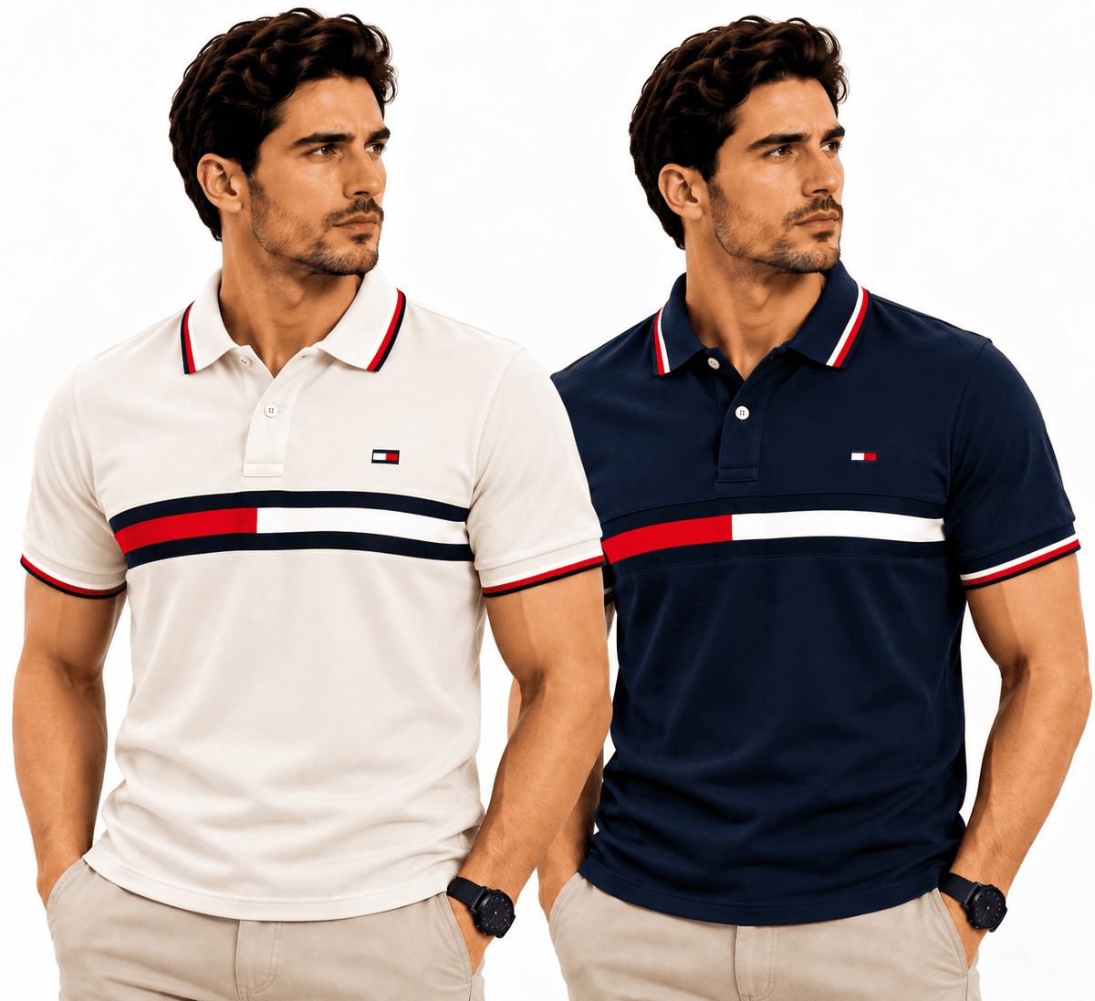 POLO TOMMY HILFIGER  PACK x2  - EDICIÓN PREMIUM | 70% DE DESCUENTO SOLO HOY | PAGA AL RECIBIR